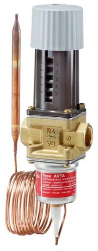 Brass Thermo Operated Water Valve, Color : Silver