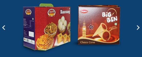 Paper Printed Fluted Cartons for Packaging