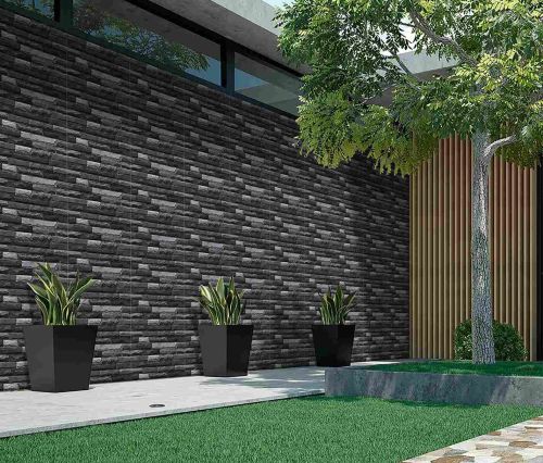 Matte Ceramic Delfos Grafito Wall Tiles, Packaging Type : Box