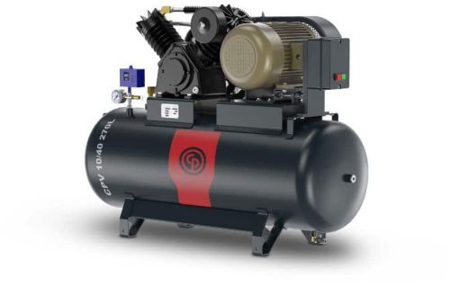 Chicago pneumatic cast iron piston compressor