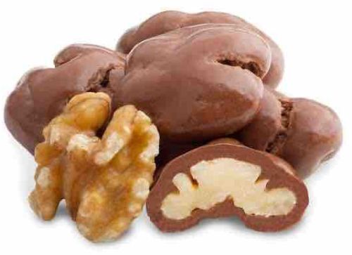 Choco Dip Walnut, Color : Brown (Walnuts), Brown (chocolate Coating)
