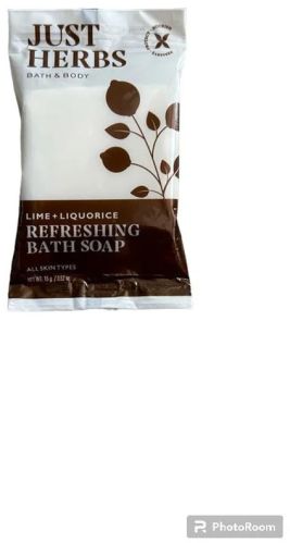 Just Herbs Lemon Hotel Soap 15g, Packaging Size : 15gm, Form : Solid