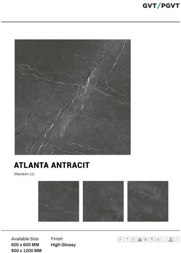 Raykas Glossy Ceramic Gvt-pgvt Tile, Color : All 600X600mm