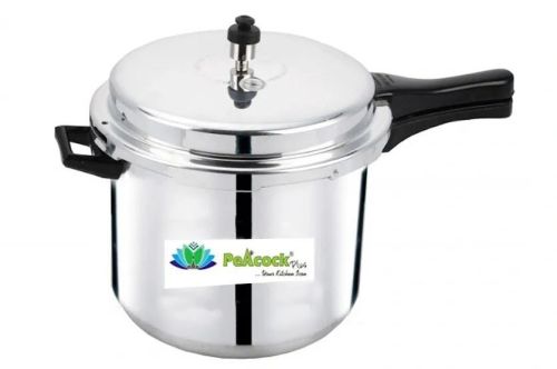 7.5 Liter Aluminium Pressure Cooker, Color : Silver