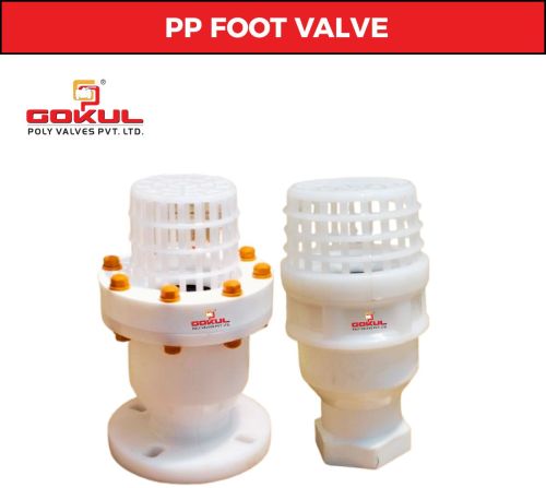 Gokul Manual Foot Valves, Color : White, Packaging Type : Carton