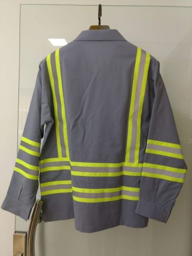 Industrial Safety Jacket, Color : High-visibility Neon Yellow