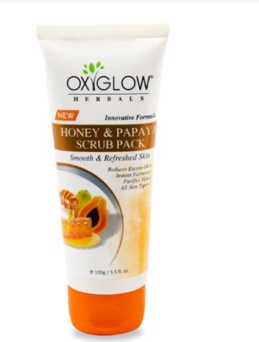 Honey & Papaya Enzymes Scrub Pack - Smooth & Refreshed Skin