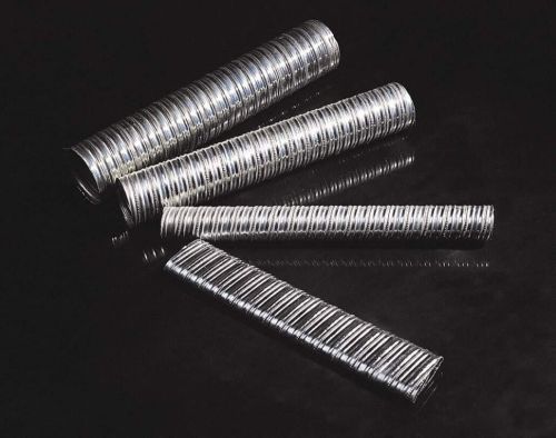 Galvanized Iron GI Corrugated Duct Pipe, For Construction