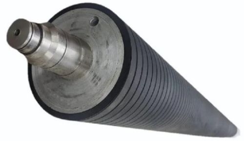 150mm CPP Film Rubber Roller, Shape : Round