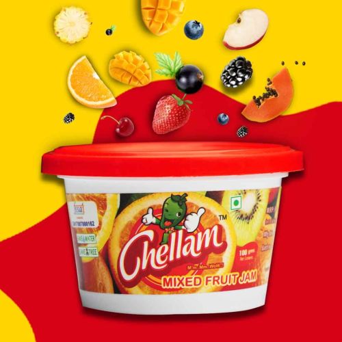 Mixed Fruit Jam 100g for Bread, Rotis, Buns