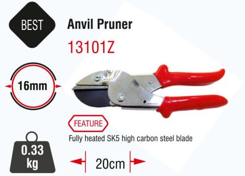 Anvil Pruner for Small Buds, Branches