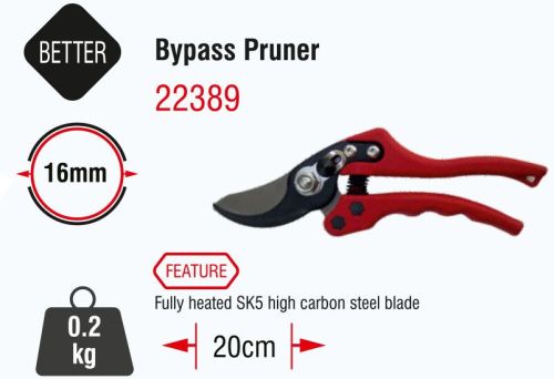SK5 High Carbon Steel Bypass Pruner