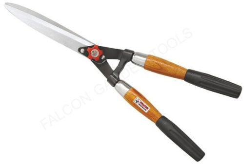 Hardened Steel Blades Hedge Shear With Wooden Handle