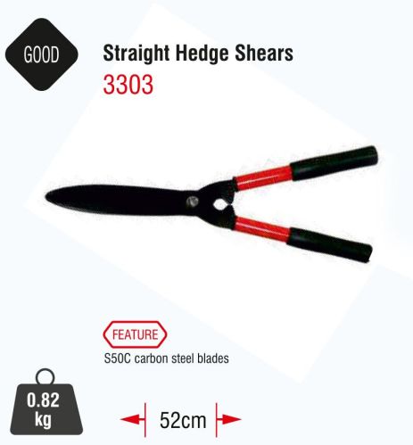 S50C Carbon Steel Blades Straight Hedge Shear