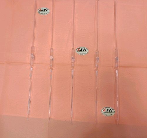 Zoom Glass Volumetric Pipette 10ml, Color : Transparent Standard