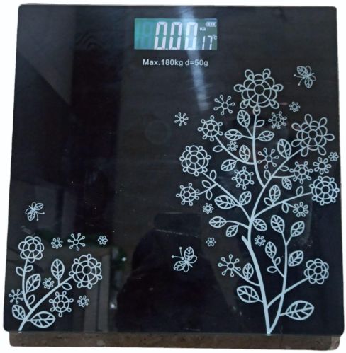 Zoom Personal Weighing Scale, Color : Black