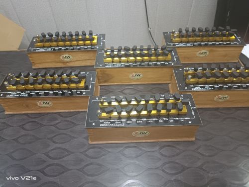 Zoom Metal Resistance Box 10000 Ohm, Color : Brown for Industrial Use