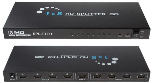 Glink 1×8 HDMI Splitter