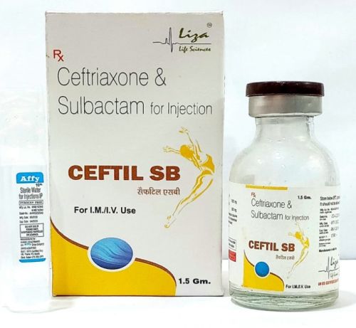 Ceftriaxone Sulbactam Injection, Packaging Type : Vial for Antibiotic