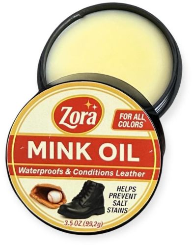 Mink Oil Leather Polish Sponge, Form : Paste for Shoes, Boots, Bags