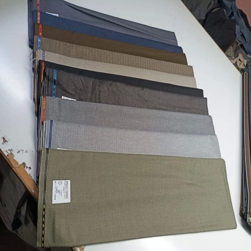 Polyester Viscose Plain Fancy TR Pant Piece