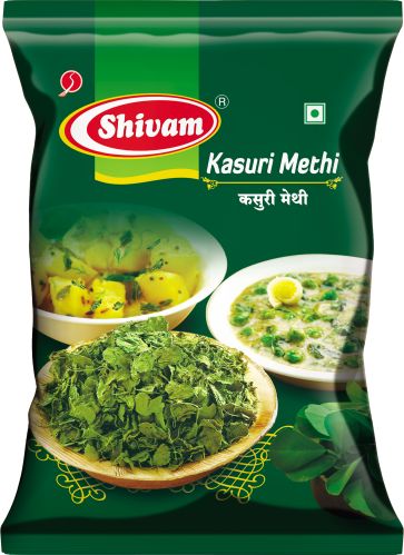 Shivam Kasuri Methi, Color : Green Dried, Form : Powder