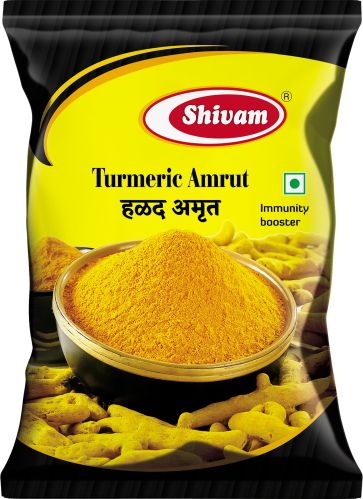 Natural Blended Shivam Turmeric Powder, Color : Yellow