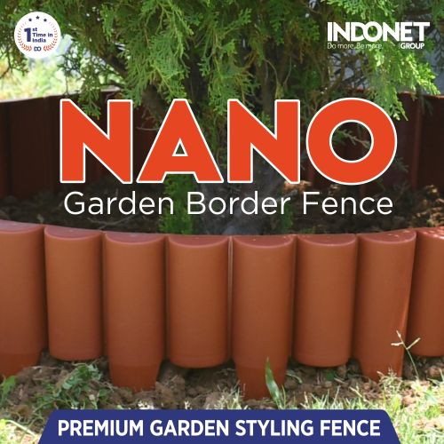 NOn-Coated HDPE Garden Border Fence