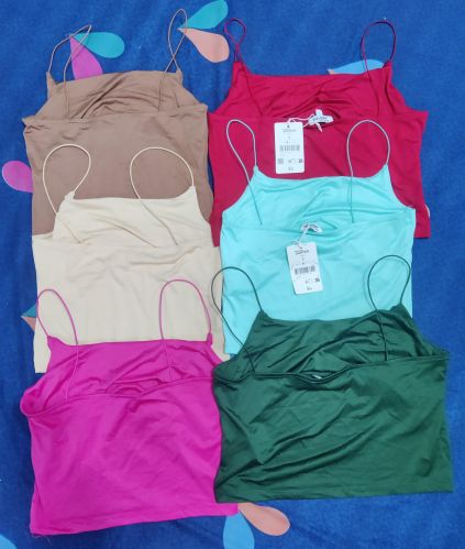 WTP1014 Ladies Spaghetti Strap Tops Xs, M