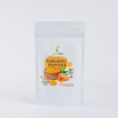 Forest Fresh Organic Turmeric Powder, Color : Yellow