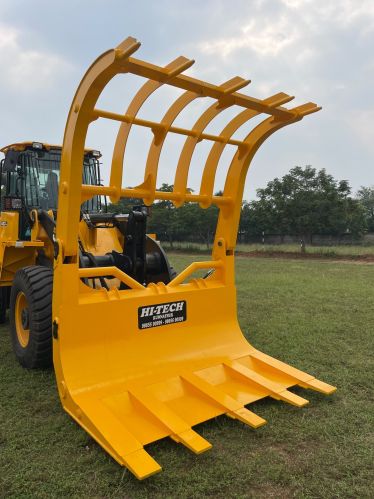 Wheeled / Hydraulic Operated Mild Steel Wheel Loaders Bucket