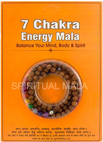 7 Chakra Rudraksha Mala Standard, Gender : Female, Male, Unisex
