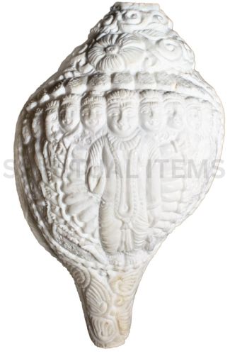 Religious Shankh, Color : White Standard