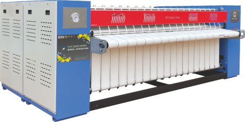 Industrial Flat Work Ironer Cum Dryer Triple Roller Gas 800 Mm SFWG38 3000