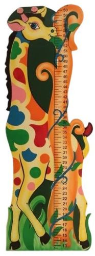 Polished Wood Height Rocket Chart 48 Inch, Frame Material : MDF