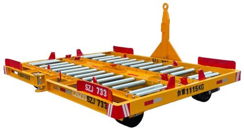 SS304 Color Coated Mild Steel Pallet Dollies, Load Capacity : 8000 Kg