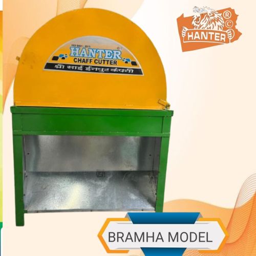 Galvanized Steel Semi Automatic Bramha Model Chaff Cutter Machine