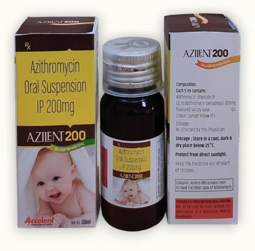 Azithromycin Oral Suspension, Form : Liquid, Packaging Size : 30 Ml