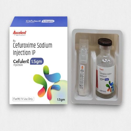 Cefuroxime Sodium Injection, Color : Transparent, Form : Liquid