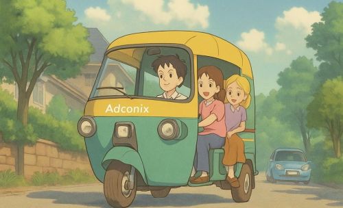 Auto Rickshaw Hood Advertising Service