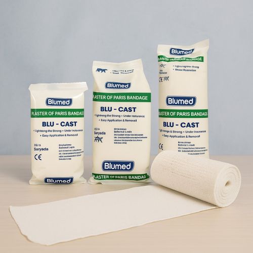 Cotton Blumed Plaster OF Paris Bandage, Packaging Type : White