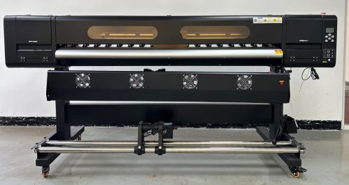 Fully Automatic Eco Solvent Machine, Color : Black