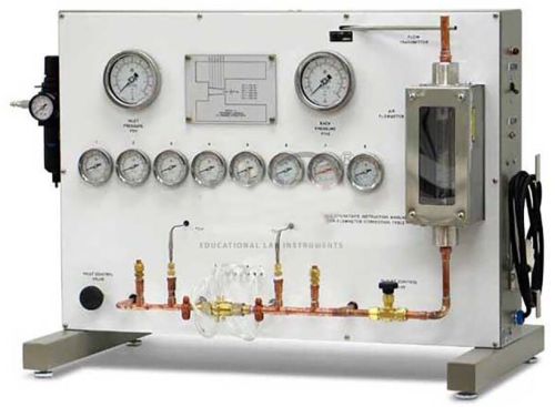 Pressure Distribution Nozzle Performance Study Apparatus Model FM 51