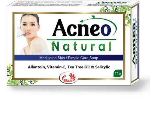 DR.ethix Acneo Natural Soap-pimple Care Soap, Shape : Rectangle