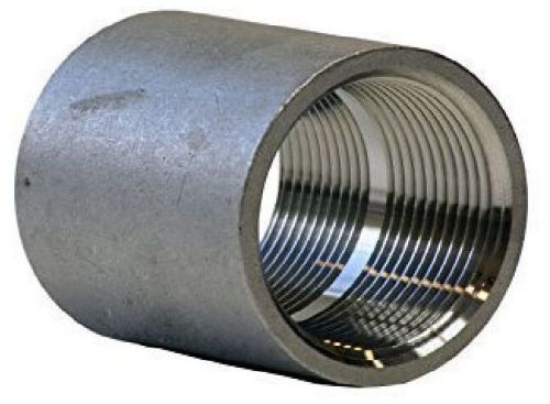Smooth Surface Finish Stainless Steel Pipe Coupling, Color : Silver