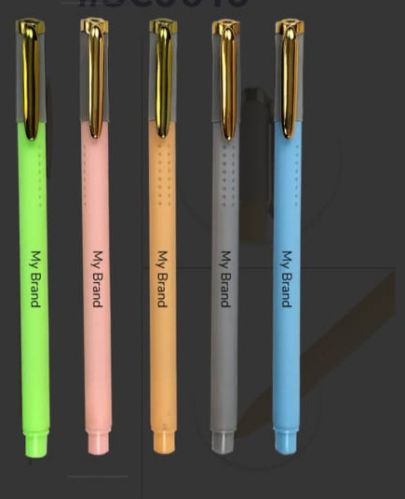 Plastic Orio Cart Pen, Ink Color : Red, Green, Blue, Black