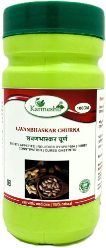 Karmeshu Natural Lavan Bhaskar Churna, Certification : Ayush