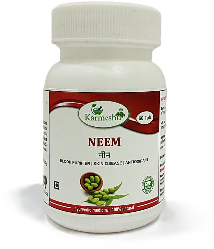 Karmeshu Neem Tablets, Certification : Ayush, Grade : Medicine Grade