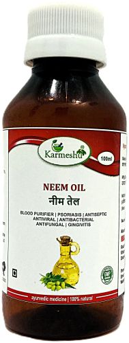 Karmeshu Neem Oil, Form : Liquid, Grade : Medicine