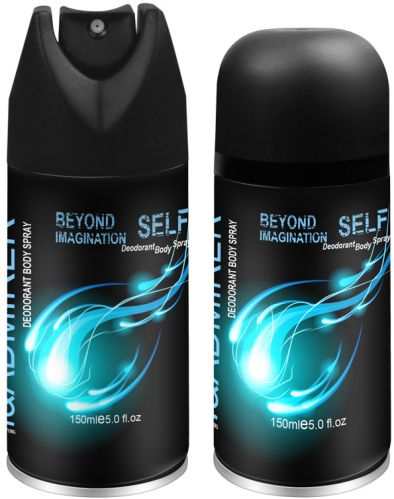 150ML Deodorant Tin Can, Brand Name : body spray